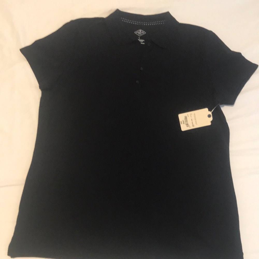 Black St. John’s Bay Polo. Size Large.